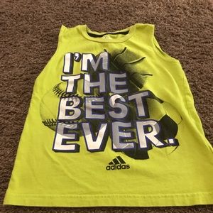 Boys adidas shirt size 6